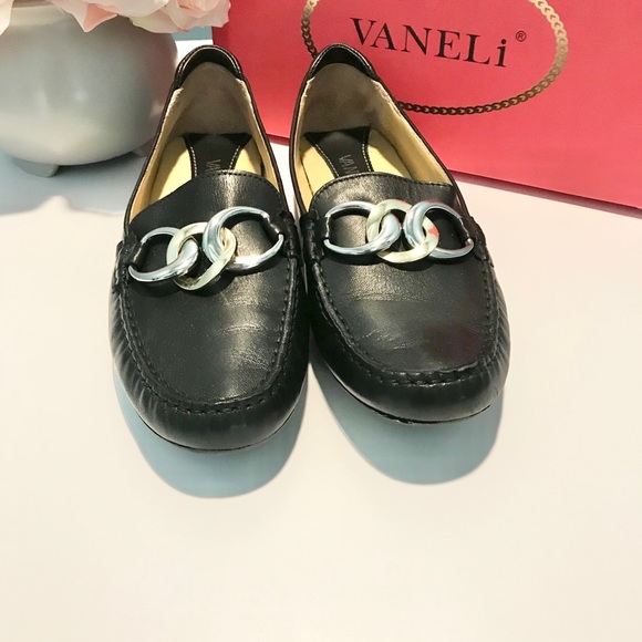 Vaneli black bogota loafers. Size 8 - Picture 2 of 5